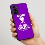 כיסוי בעיצוב אישי עם השם שלך לדגם - Motorola Moto G67 Power 5G בעיצוב מלך הגריל