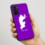 כיסוי בעיצוב אישי עם השם שלך לדגם - Motorola Moto G67 Power 5G בעיצוב שחקן כאב כדור