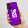 כיסוי בעיצוב אישי עם השם שלך לדגם - Motorola Moto G67 Power 5G בעיצוב נשקי את חבר שלי