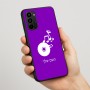כיסוי בעיצוב אישי עם השם שלך לדגם - Motorola Moto G67 Power 5G בעיצוב תקליטור - אזור מוזיקה