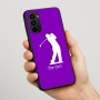 כיסוי בעיצוב אישי עם השם שלך לדגם - Motorola Moto G67 Power 5G בעיצוב שחקן גולף