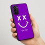 כיסוי בעיצוב אישי עם השם שלך לדגם - Motorola Moto G67 Power 5G בעיצוב סמיילי