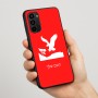 כיסוי בעיצוב אישי עם השם שלך לדגם - Motorola Moto G67 Power 5G בעיצוב נשר אמריקאי