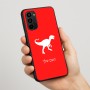 כיסוי בעיצוב אישי עם השם שלך לדגם - Motorola Moto G67 Power 5G בעיצוב דינוזאור