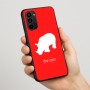 כיסוי בעיצוב אישי עם השם שלך לדגם - Motorola Moto G67 Power 5G בעיצוב קרנף