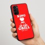 כיסוי בעיצוב אישי עם השם שלך לדגם - Motorola Moto G67 Power 5G בעיצוב מלך הגריל