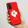 כיסוי בעיצוב אישי עם השם שלך לדגם - Motorola Moto G67 Power 5G בעיצוב פרח היביסקוס