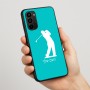 כיסוי בעיצוב אישי עם השם שלך לדגם - Motorola Moto G67 Power 5G בעיצוב שחקן גולף