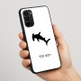 כיסוי בעיצוב אישי עם השם שלך לדגם - Motorola Moto G67 Power 5G בעיצוב כריש ראש פטיש