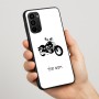 כיסוי בעיצוב אישי עם השם שלך לדגם - Motorola Moto G67 Power 5G בעיצוב הארלי-דיווידסון