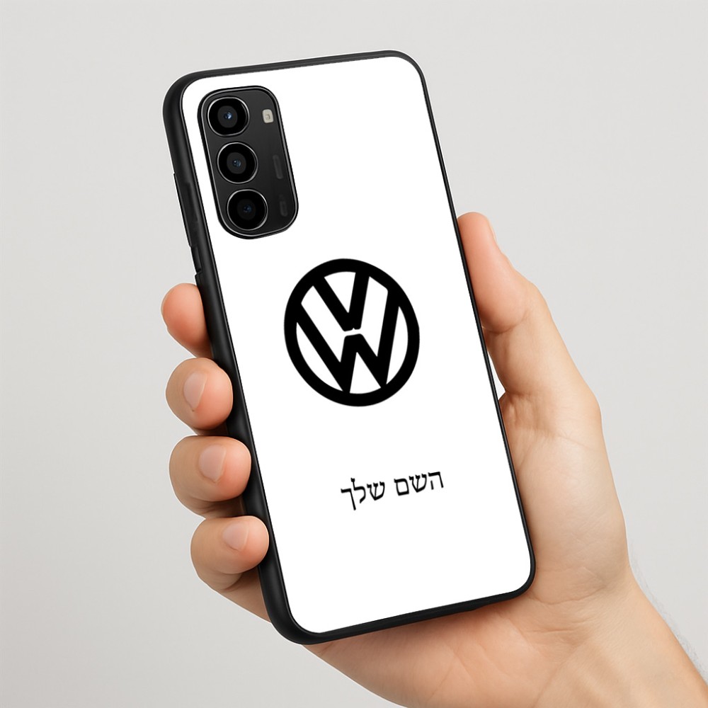 כיסוי בעיצוב אישי עם השם שלך לדגם - Motorola Moto G67 Power 5G בעיצוב פולקסווגן