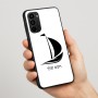 כיסוי בעיצוב אישי עם השם שלך לדגם - Motorola Moto G67 Power 5G בעיצוב סירה