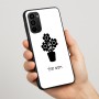כיסוי בעיצוב אישי עם השם שלך לדגם - Motorola Moto G67 Power 5G בעיצוב פרח