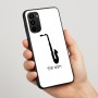 כיסוי בעיצוב אישי עם השם שלך לדגם - Motorola Moto G67 Power 5G בעיצוב סקסופון