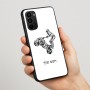 כיסוי בעיצוב אישי עם השם שלך לדגם - Motorola Moto G67 Power 5G בעיצוב רוכב טרקטורונים
