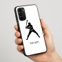 כיסוי בעיצוב אישי עם השם שלך לדגם - Motorola Moto G67 Power 5G בעיצוב שחקן בייסבול