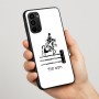 כיסוי בעיצוב אישי עם השם שלך לדגם - Motorola Moto G67 Power 5G בעיצוב רוכב סוסים