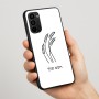 כיסוי בעיצוב אישי עם השם שלך לדגם - Motorola Moto G67 Power 5G בעיצוב חיטה גלית זהב