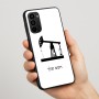 כיסוי בעיצוב אישי עם השם שלך לדגם - Motorola Moto G67 Power 5G בעיצוב באר נפט