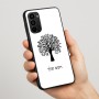 כיסוי בעיצוב אישי עם השם שלך לדגם - Motorola Moto G67 Power 5G בעיצוב עץ