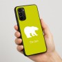 כיסוי בעיצוב אישי עם השם שלך לדגם - Motorola Moto G67 Power 5G בעיצוב דוב