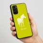 כיסוי בעיצוב אישי עם השם שלך לדגם - Motorola Moto G67 Power 5G בעיצוב זברה