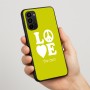 כיסוי בעיצוב אישי עם השם שלך לדגם - Motorola Moto G67 Power 5G בעיצוב אהבה