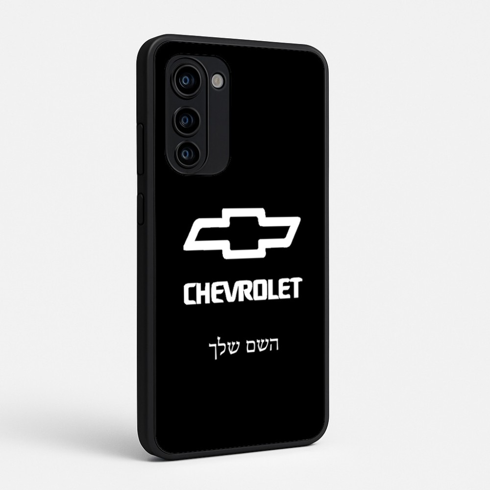 כיסוי בעיצוב אישי עם השם שלך לדגם - Motorola Signature 5G בעיצוב שברולט