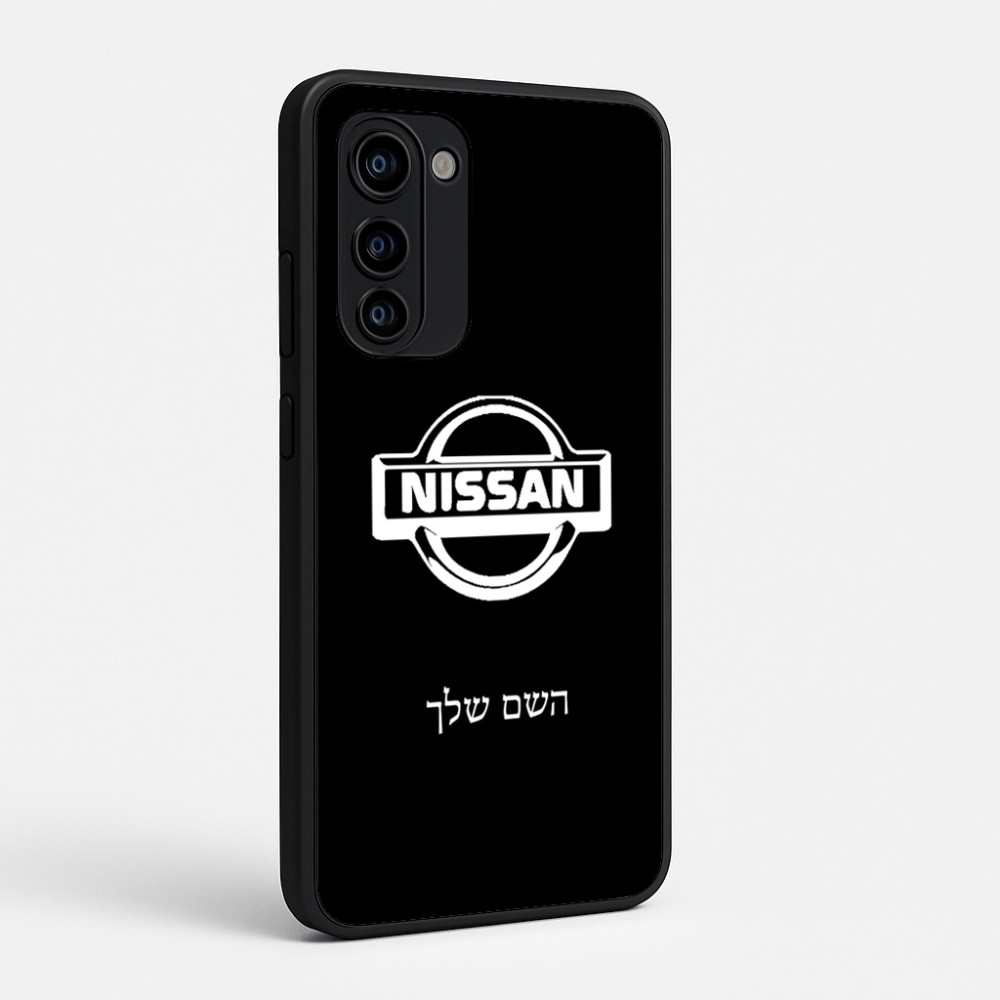 כיסוי בעיצוב אישי עם השם שלך לדגם - Motorola Signature 5G בעיצוב ניסאן