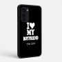 כיסוי בעיצוב אישי עם השם שלך לדגם - Motorola Signature 5G בעיצוב אוהבת את החבר שלי