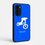 כיסוי בעיצוב אישי עם השם שלך לדגם - Motorola Signature 5G בעיצוב רוכב אופניים