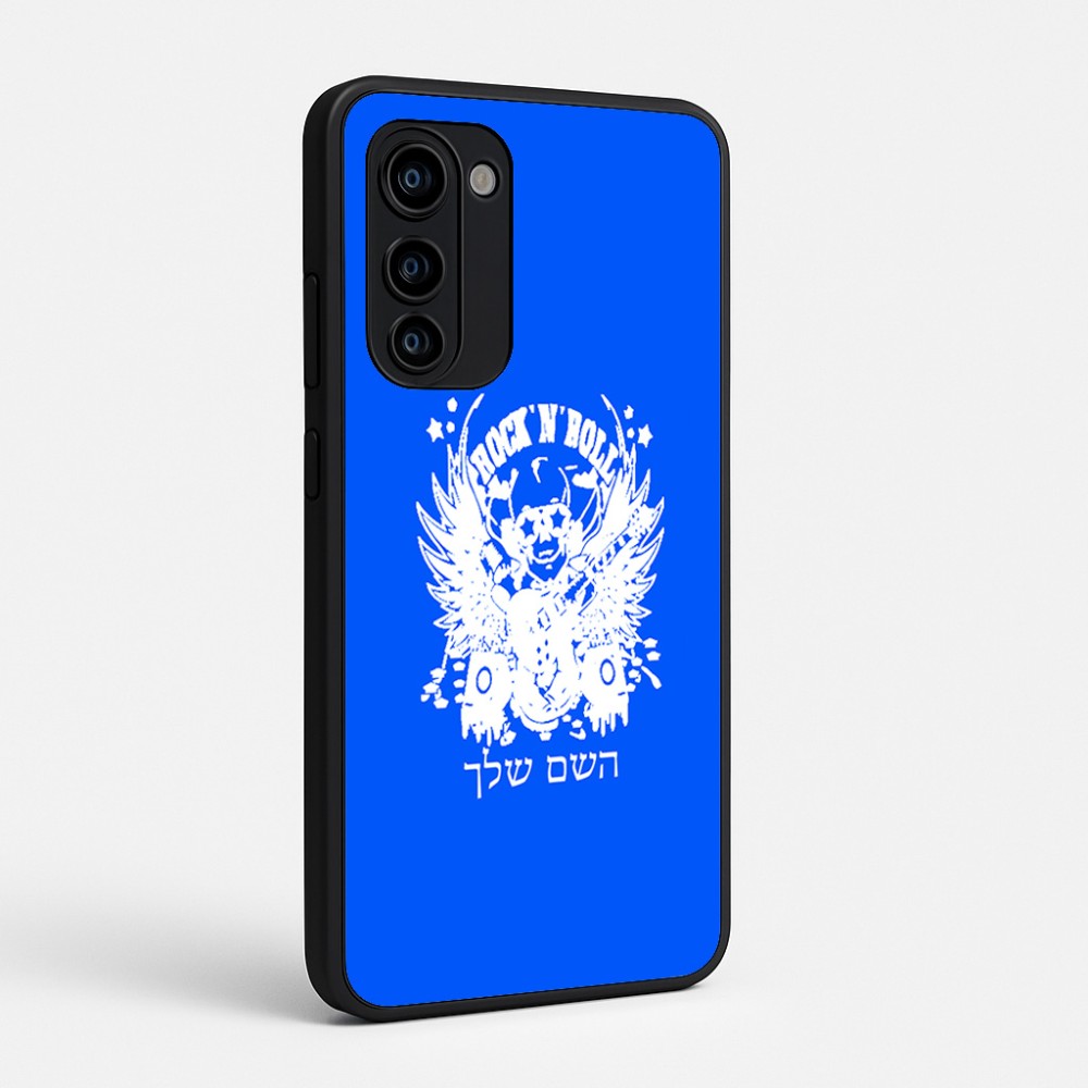 כיסוי בעיצוב אישי עם השם שלך לדגם - Motorola Signature 5G בעיצוב רוקנרול