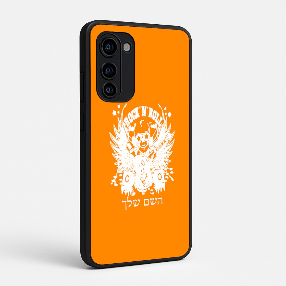 כיסוי בעיצוב אישי עם השם שלך לדגם - Motorola Signature 5G בעיצוב רוקנרול