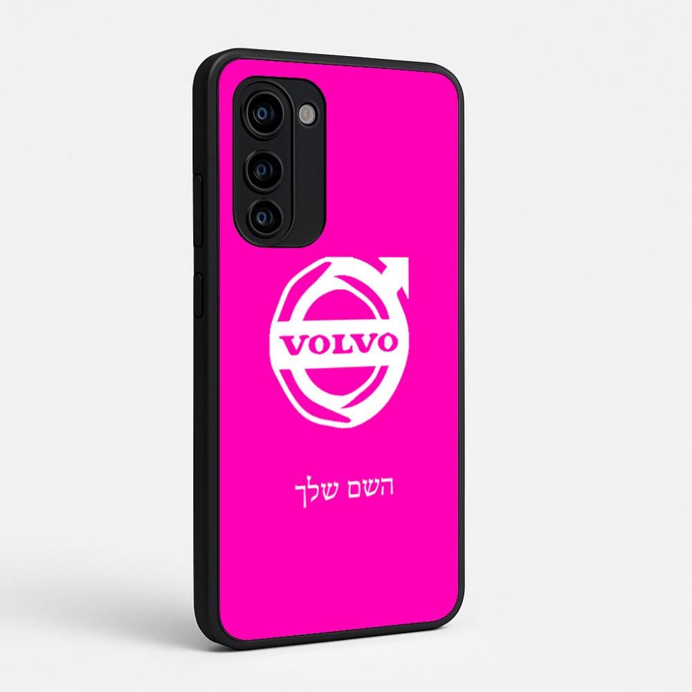 כיסוי בעיצוב אישי עם השם שלך לדגם - Motorola Signature 5G בעיצוב וולוו