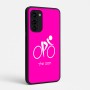 כיסוי בעיצוב אישי עם השם שלך לדגם - Motorola Signature 5G בעיצוב אופניים אולימפיים