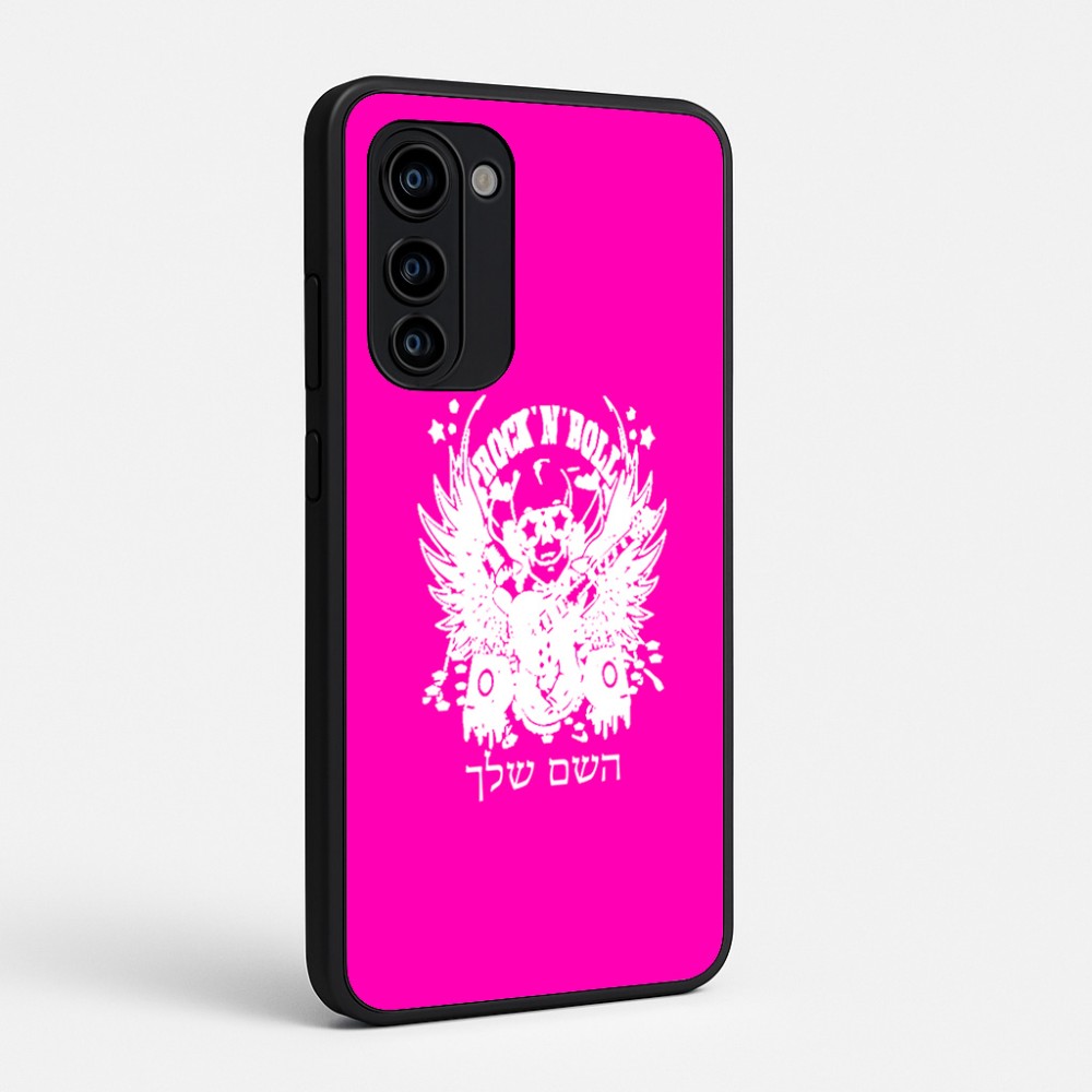 כיסוי בעיצוב אישי עם השם שלך לדגם - Motorola Signature 5G בעיצוב רוקנרול