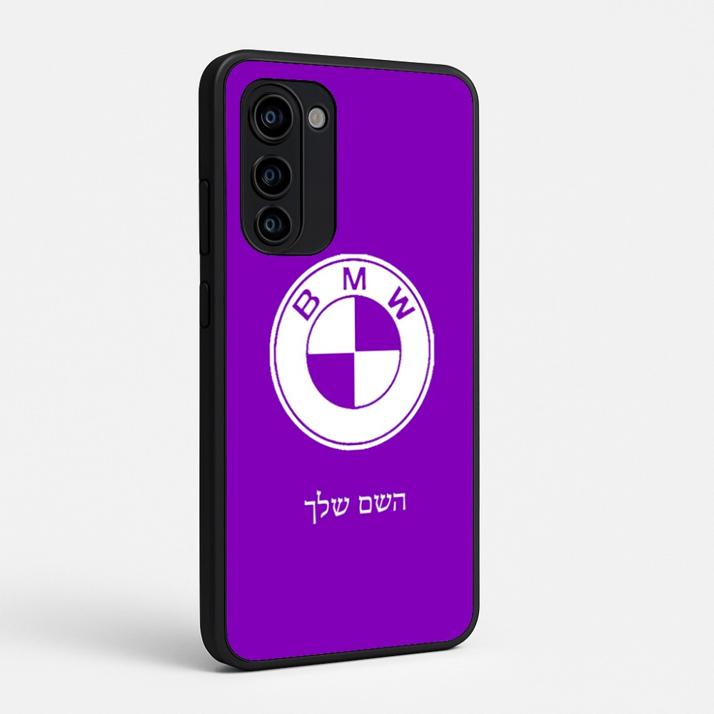 כיסוי בעיצוב אישי עם השם שלך לדגם - Motorola Signature 5G בעיצוב ב.מ.וו