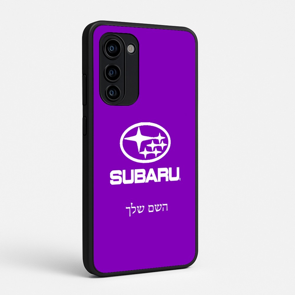 כיסוי בעיצוב אישי עם השם שלך לדגם - Motorola Signature 5G בעיצוב סובארו