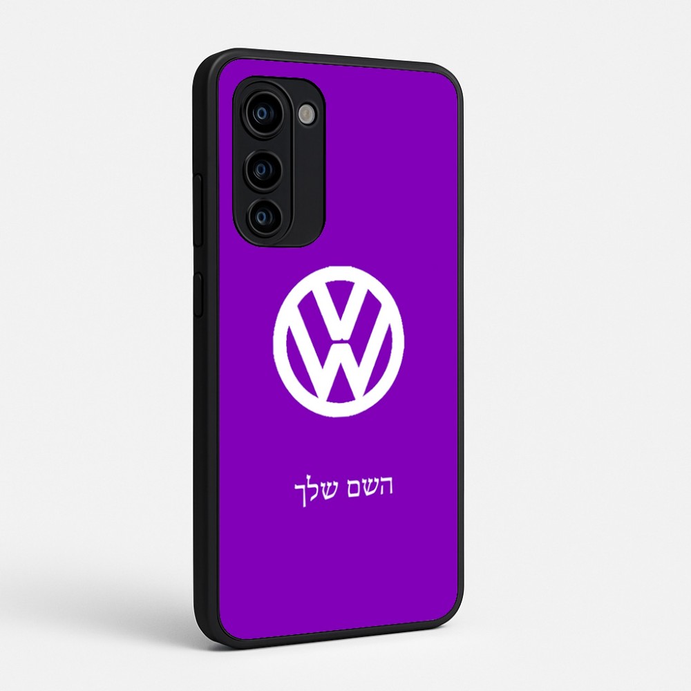 כיסוי בעיצוב אישי עם השם שלך לדגם - Motorola Signature 5G בעיצוב פולקסווגן