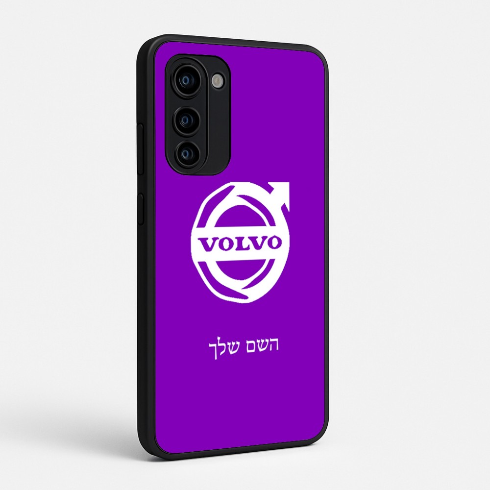 כיסוי בעיצוב אישי עם השם שלך לדגם - Motorola Signature 5G בעיצוב וולוו