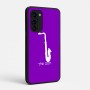 כיסוי בעיצוב אישי עם השם שלך לדגם - Motorola Signature 5G בעיצוב סקסופון