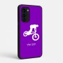 כיסוי בעיצוב אישי עם השם שלך לדגם - Motorola Signature 5G בעיצוב רוכב אופניים