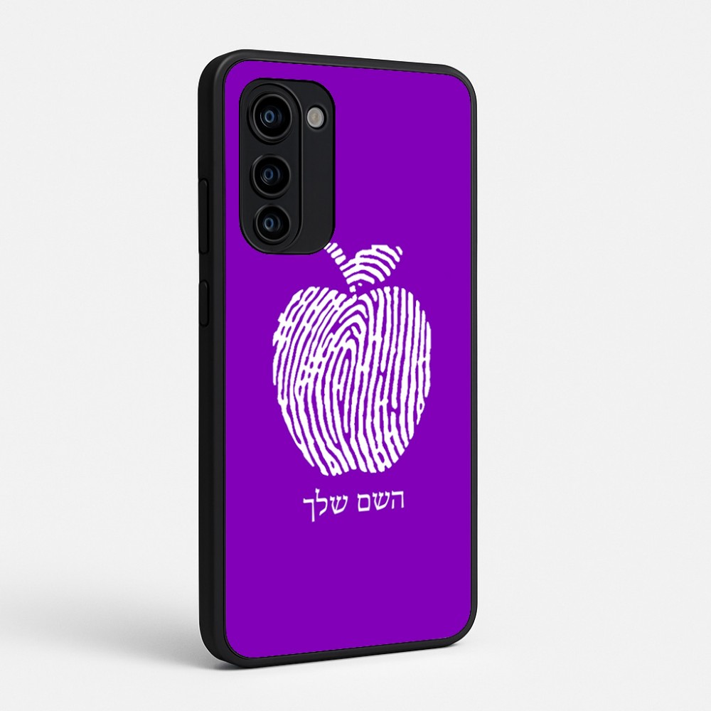 כיסוי בעיצוב אישי עם השם שלך לדגם - Motorola Signature 5G בעיצוב הדפס תפוח