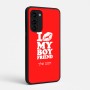 כיסוי בעיצוב אישי עם השם שלך לדגם - Motorola Signature 5G בעיצוב נשקי את חבר שלי