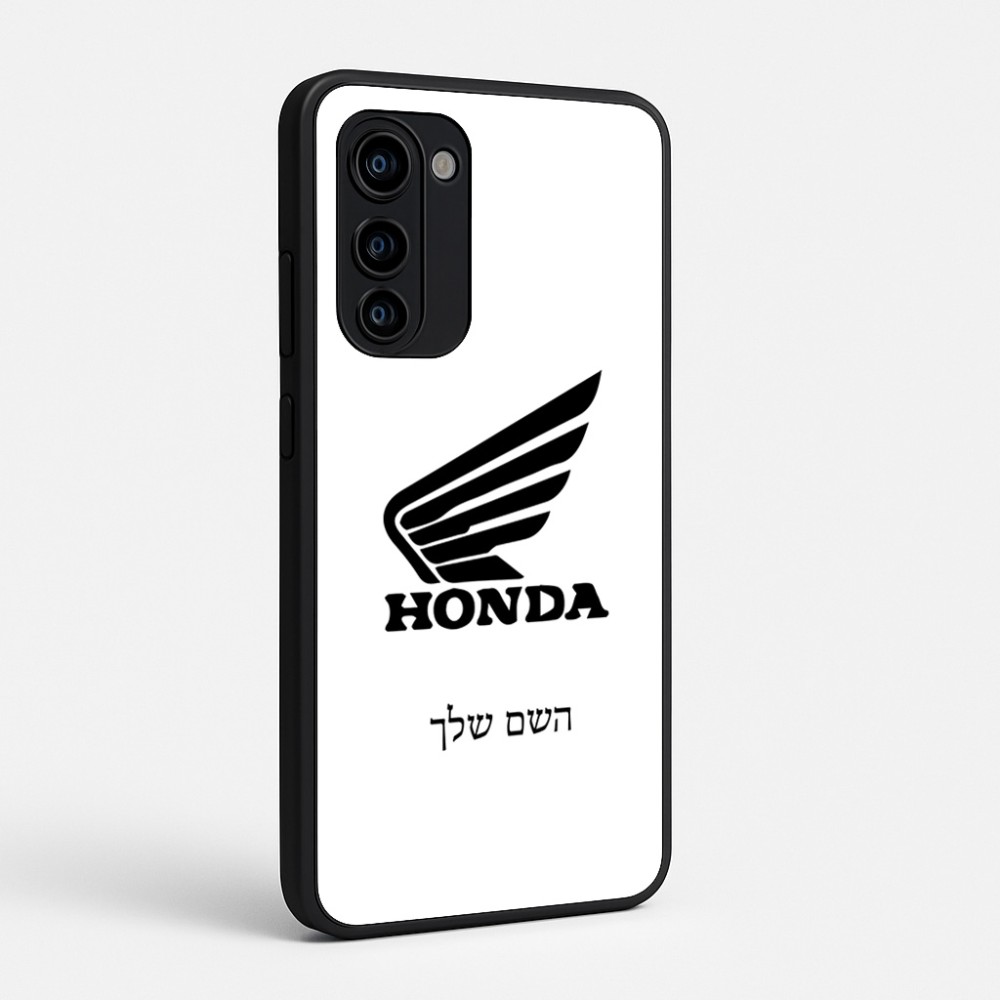 כיסוי בעיצוב אישי עם השם שלך לדגם - Motorola Signature 5G בעיצוב הונדה