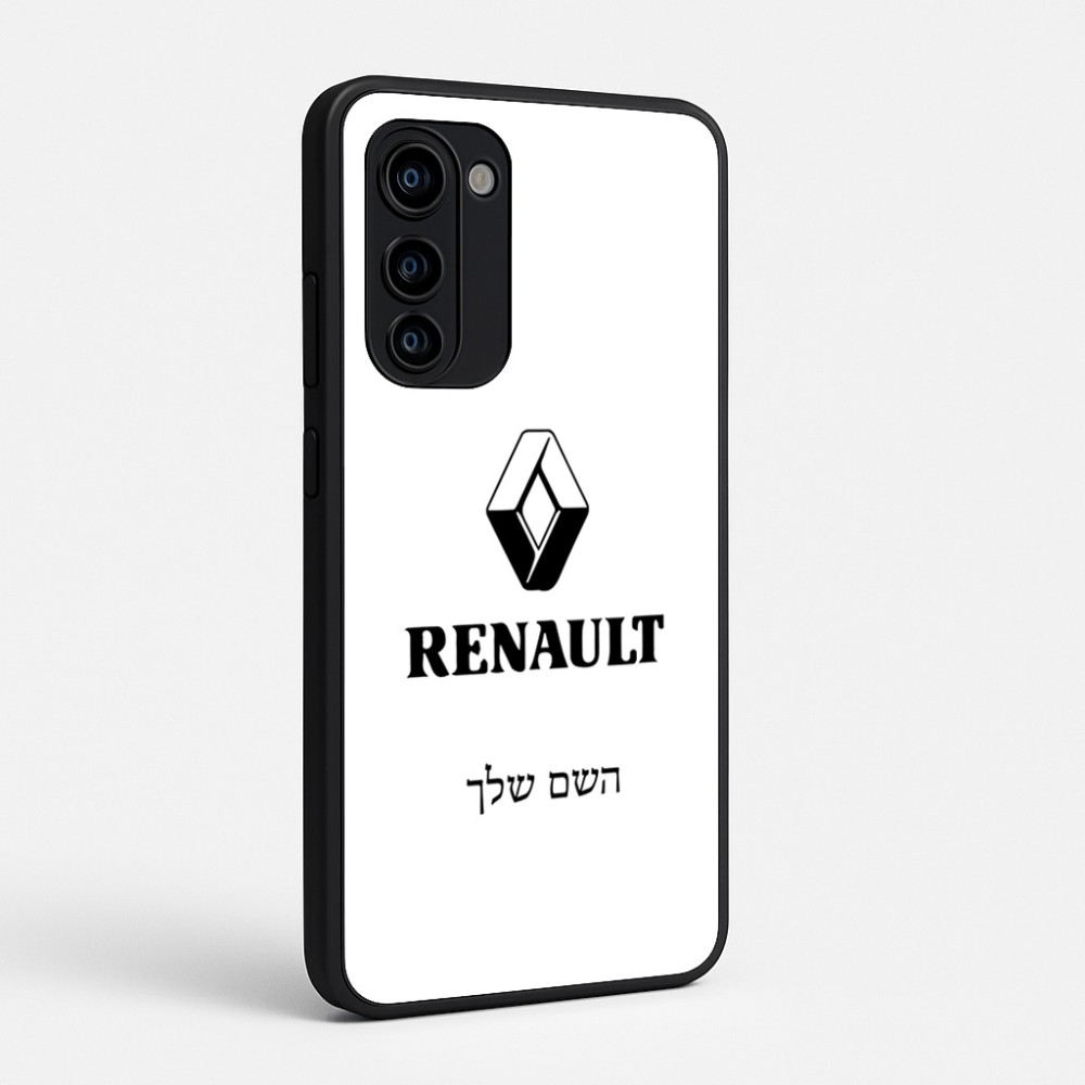 כיסוי בעיצוב אישי עם השם שלך לדגם - Motorola Signature 5G בעיצוב רנו