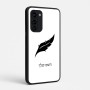 כיסוי בעיצוב אישי עם השם שלך לדגם - Motorola Signature 5G בעיצוב נוצת נוצה