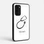 כיסוי בעיצוב אישי עם השם שלך לדגם - Motorola Signature 5G בעיצוב סטטוסקופ רופא