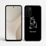 כיסוי בעיצוב אישי עם השם שלך לדגם - Motorola Signature 5G בעיצוב חתול