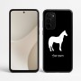 כיסוי בעיצוב אישי עם השם שלך לדגם - Motorola Signature 5G בעיצוב סוס